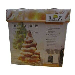 Birkman Tini The Christmas Tree Cake Baking Mold New Damaged Box